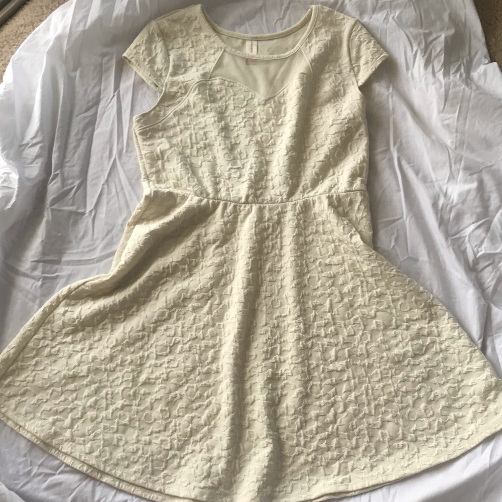 Cream No Boundaries dress